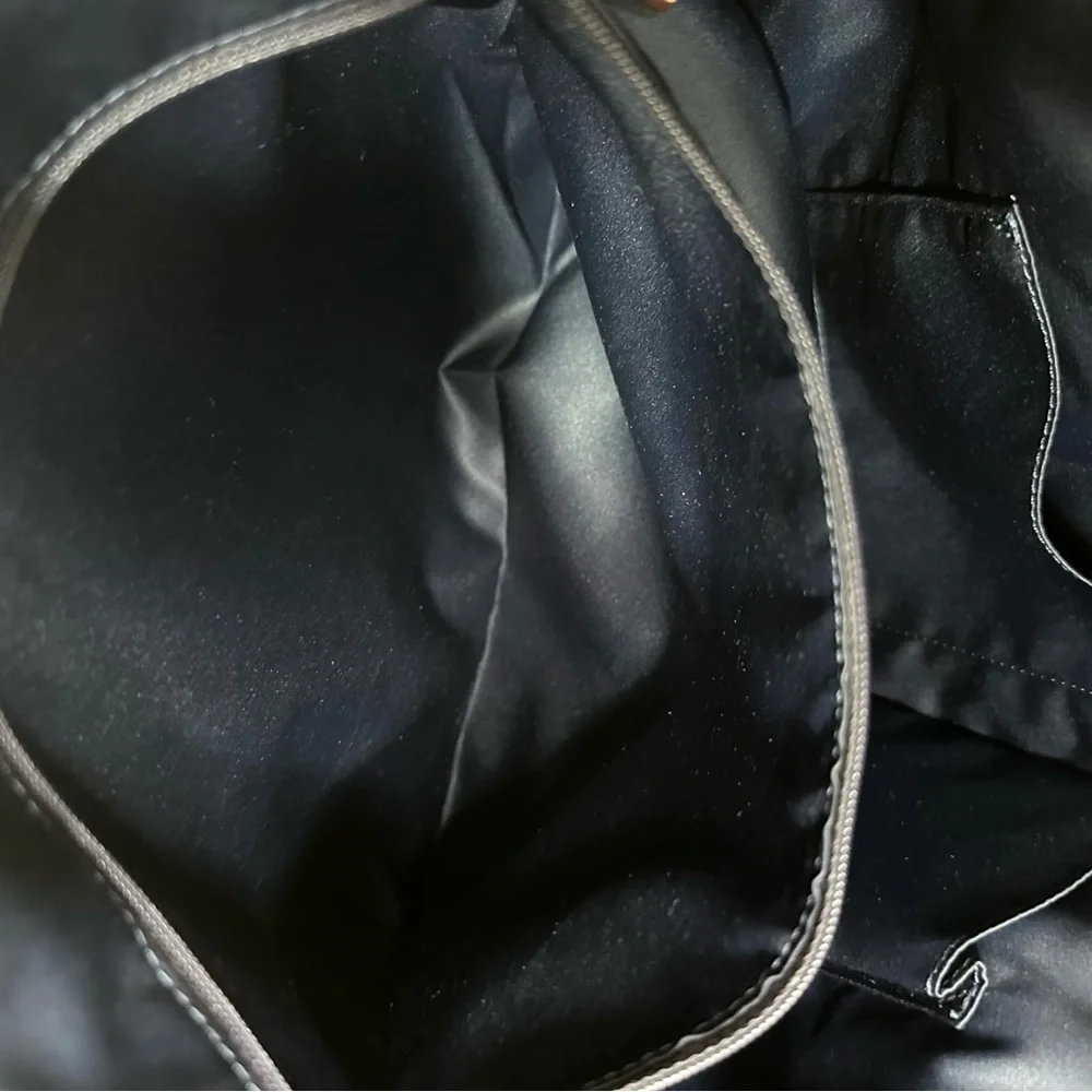 COACH Daisy Patchwork Emma Blue & White Tote w/ Matching Wallet - Picture 8 of 15